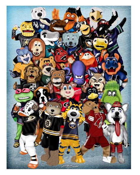 Nhl teams without mascots